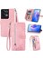 Ile Uyumlu Oppo Reno 8 Pro Fermuarlı Kese Manyetik Kart Tutacağı Bilek Kayışlı Cüzdan Kesesi Oppo Reno 8 Pro (Yurt Dışından) 2