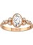 Pırlanta ve Beyaz Topaz Taşlı Dora Yüzük 0447R0059 2