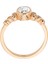Pırlanta ve Beyaz Topaz Taşlı Dora Yüzük 0447R0059 3