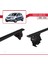 Toyota Yaris / Vitz (P1) 1999-2005 Arası ile Uyumlu Ace-4 Ara Atkı Tavan Barı Siyah 4