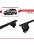 Toyota Ractis / Verso S (XP120) 2010-2017 Arası ile Uyumlu Ace-4 Ara Atkı Tavan Barı Siyah 4
