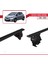 Toyota Yaris / Vitz (XP130) 2011-2019 Arası ile Uyumlu Ace-4 Ara Atkı Tavan Barı Siyah 4
