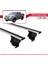 Toyota Hilux (AN30) 2011-2015 Arası ile Uyumlu Ace-4 Ara Atkı Tavan Barı Gri 3