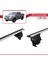 Toyota Hilux (AN30) 2011-2015 Arası ile Uyumlu Ace-4 Ara Atkı Tavan Barı Gri 4