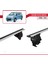 Suzuki Alto (HA25) 2009-2014 Arası ile Uyumlu Ace-4 Ara Atkı Tavan Barı Gri 4