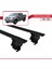 Toyota Hilux (AN30) 2011-2015 Arası ile Uyumlu Ace-4 Ara Atkı Tavan Barı Siyah 3