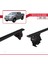 Toyota Hilux (AN30) 2011-2015 Arası ile Uyumlu Ace-4 Ara Atkı Tavan Barı Siyah 4