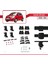 Suzuki Splash 2008-2014 Arası ile Uyumlu Ace-4 Ara Atkı Tavan Barı Siyah 5