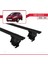 Ford Fiesta Vı 2008-2013 Arası ile Uyumlu Ace-4 Ara Atkı Tavan Barı Siyah 3