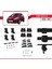 Ford Fiesta Vı 2008-2013 Arası ile Uyumlu Ace-4 Ara Atkı Tavan Barı Siyah 5