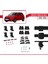 Skoda Fabia Iıı (Nj) 2015-2021 Arası ile Uyumlu Ace-4 Ara Atkı Tavan Barı Siyah 5
