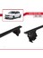 Skoda Rapid (Nh1) 2013-2020 Arası ile Uyumlu Ace-4 Ara Atkı Tavan Barı Siyah 4
