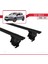 Seat Ibiza Iv 2008-2017 Arası ile Uyumlu Ace-4 Ara Atkı Tavan Barı Siyah 3