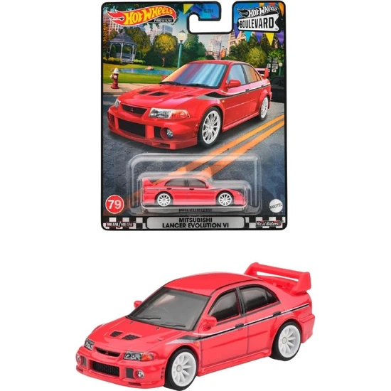 Hot Wheels Boulevard Premium Araçlar GJT68 - HKF26 Mıtsubıshı Lancer Evolutıon Vı