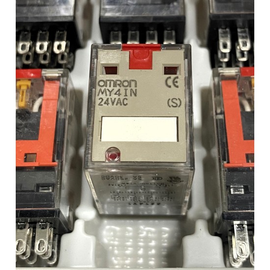 Omron - MY4IN 24VAC (S) Röle, Soketli, 14 Pinli, 4pdt, 5 A, Fiyatı
