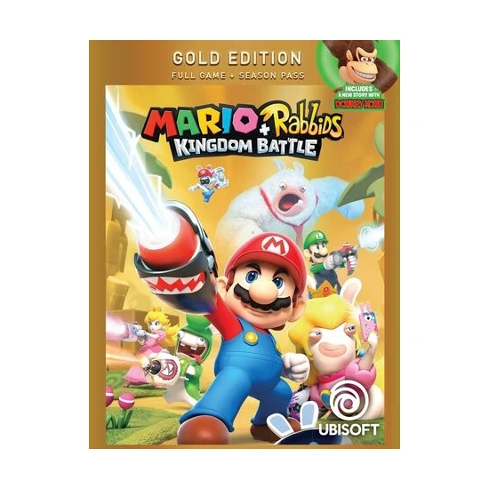 Mario + Rabbids Kingdom Battle (Gold Edition) - Nintendo Switch Oyun (Dijital İndirme Kodu)