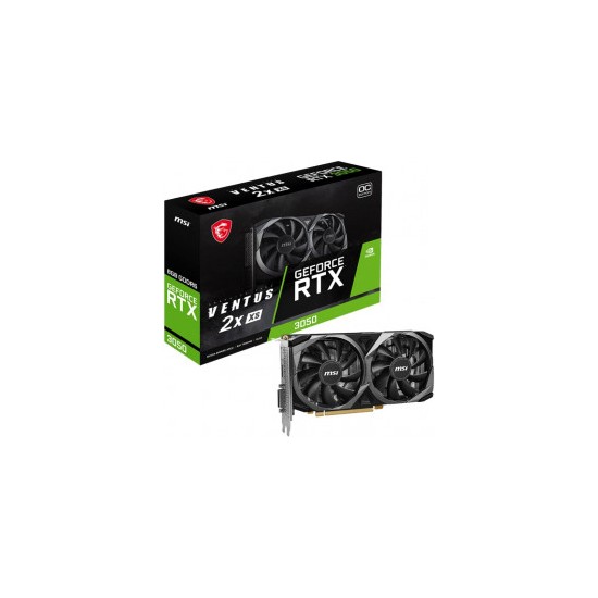 MSI GeForce RTX 3050 Ventus 2X XS 8G OC 8GB GDDR6 128 Bit Ekran Kartı