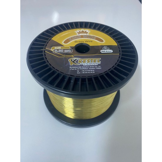 King Wire Erezyon Teli Kıng Wıre 0,30 mm 900 Nt 5 kg Siyah Fiyatı