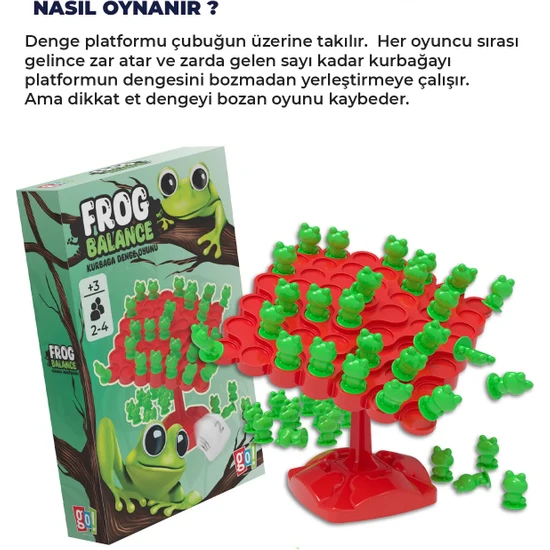 Okfis Kurbağa Denge Ebeveyn Çocuk Etkileşimi Oyunu Eğitici Oyuncak Kutu Oyunu