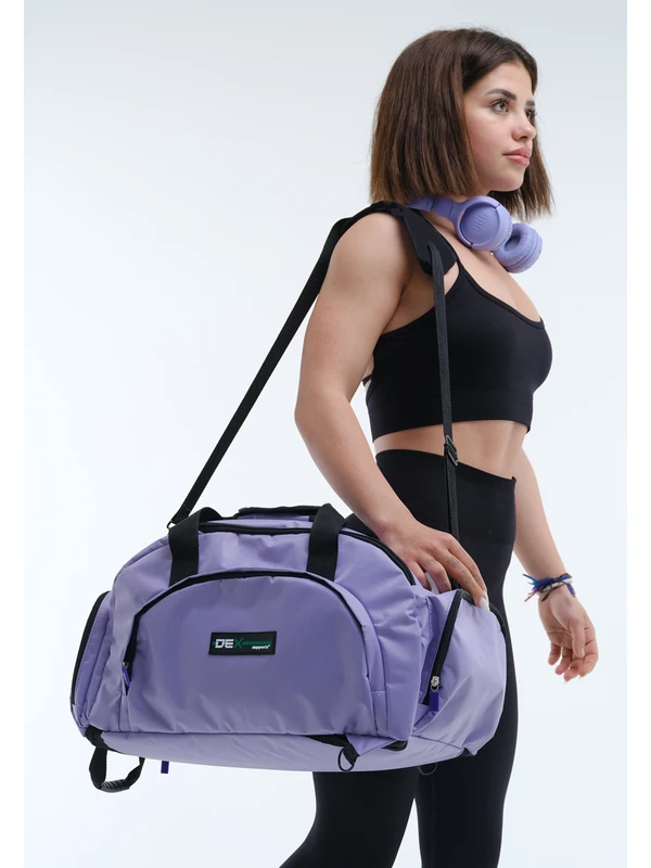 Spor Çanta Lila Renk – Gym Holdall-Gym Bags