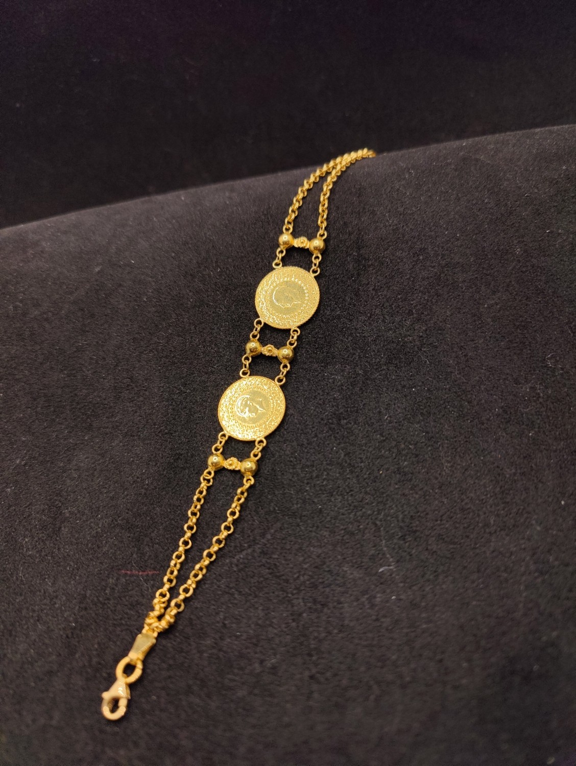 Kuyumcu Nurettin 2 Çeyrekli Künye 22 Ayar