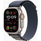 Apple Watch Ultra 2 Gps + Cellular, 49MM Titanyum Kasa Mavi Alpine Loop - Medium MREP3TU/A