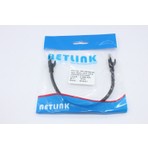 Scs Pazar Cat6 Network-Ağ-Internet Kablosu Patch Cord 23AWG Siyah Bakır