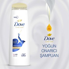 Dove Ultra Care Yoğun Onarıcı Şampuan 400 ml + Saç Bakım Kremi 200 ml Yıpranmış Saçlar İçin