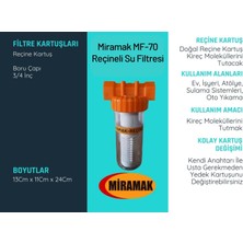 Miramak Mf-70 Reçineli Su Filtresi 3/4 Inç