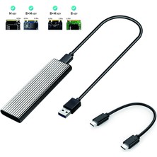 Echoes 2230 2242 2260 Için M.2 - USB 3.1 Muhafaza Adaptü (Yurt Dışından)