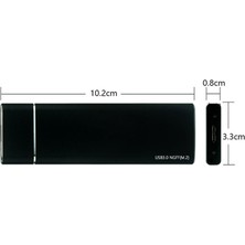 Echoes Uasp'li M.2 - USB 3.0 SSD Muhafaza Durumu Süü Adaptörü (Yurt Dışından)