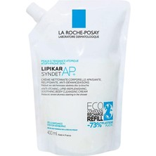 La Roche-Posay Lipikar Syndet Kuru Ciltler İçin Vücut Yıkama Jeli, Yeniden Dolum Paketi 400 ML