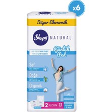 Sleepy Natural Uzun Günlük Ped 192 Adet Sızıntı Önleyici Teknoloji ile Gün Boyu Konfor