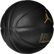 Jordan Legacy 2.0 8p Deflated Black/black/black/metallıc Gold Basketbol Topu 7 Numara