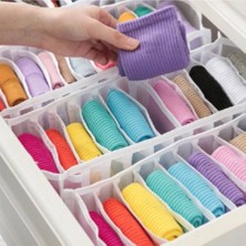 Magic Lady 10 Gözlü Çekmece ve Dolap Içi Akordiyon Düzenleyici Organizer M Beden - 4'lü Paket