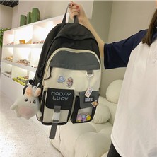 Love Home Schoolbag Ortaokul Öğrencileri Ilkokul Öğrencileri Üçüncü Ila Altıncı Sınıf Yaz Çok Katmanlı Sırt Çantası Ortaokul Öğrencileri Sırt Çantası Kızlar (Yurt Dışından)