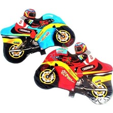 Kidspartim Yarış Motoru Folyo Balon 62X55 cm