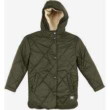 Caterpillar Koyu Haki Kız Çocuk Mont C3WG-MNT04