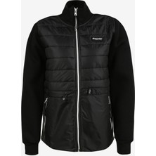 Discovery Expedition Siyah Kadın Dik Yaka Kapitone Sweatmont D3WL-SWT10