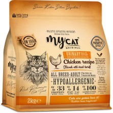 My Cat Mycat Original Hypoallergenic Urinary Tavuk Etli All Breed-Tüm Irklar Için Kedi Maması 2 kg