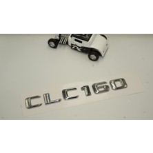 Benz Clc 160 Bagaj Krom Metal 3m 3D Yazı Logo
