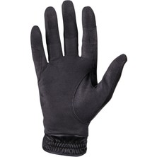 Decathlon Fouganza Binicilik Eldiveni - Erkek - Siyah - 500