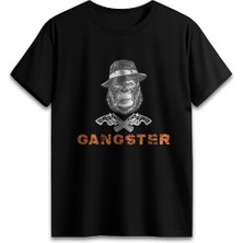 GUNSTY "gangster Gorılla" Short Sleeve T-Shirt