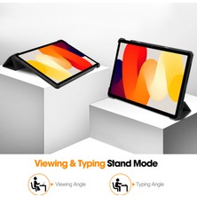 Shin-Wo Redmi Pad Se Folio Kılıf Çok Açılı Standlı Ince Hafif Koruyucu Kapak (Yurt Dışından)