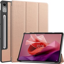 Shin-Wo Lenovo Tab P12 12.7'' Folio Kılıf Çok Açılı Standlı Ince Hafif Koruyucu Kapak (Yurt Dışından)