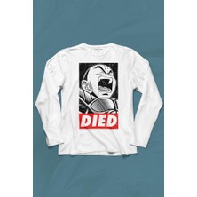 Kendim Seçtim Dragon Ball Krillin Anime Dizi Urban Uzun Kollu Tişört