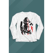 Kendim Seçtim One Piece Roronoa Zoro Poster Uzun Kollu Tişört