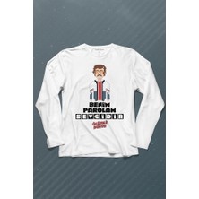 Kendim Seçtim Feyyaz Yiğit Benim Parolam Sevgidir Ölümlü Dünya Uzun Kollu Tişört