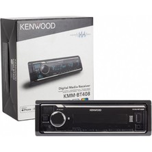 Kenwood KMM-BT408 Bluetooth USB Oto Teyp Siyah Kumandasız Model