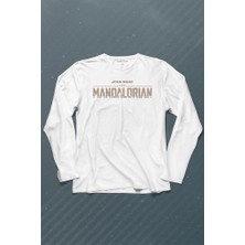 Kendim Seçtim The Mandalorian Bebek Yoda Cep Tasarımı Star Wars Uzun Kollu Tişört